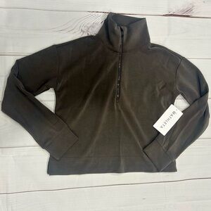 Women’s Athleta quarter zip gray sweatshirt size xs